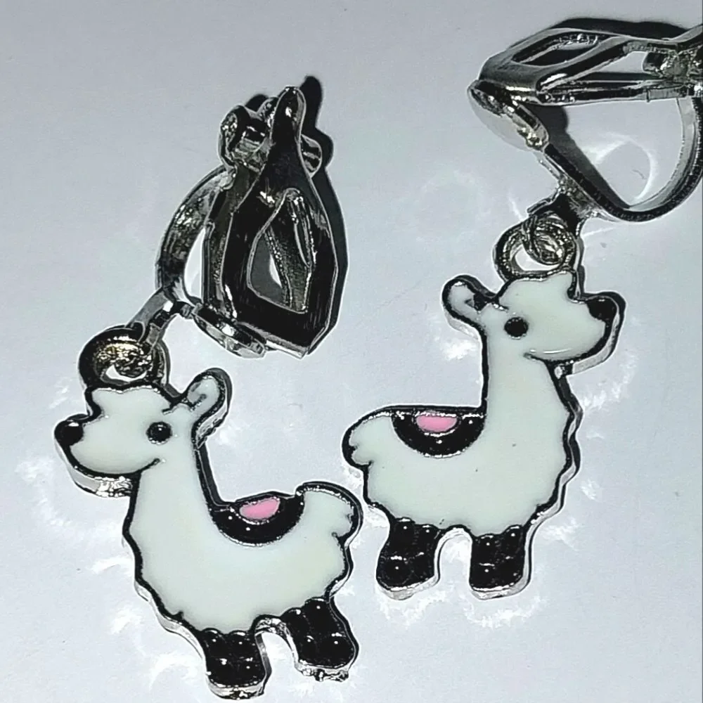 Super cute kid's fashion clip-on earrings - Picture 3 of 5